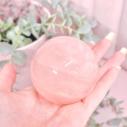 Rose Quartz Sphere