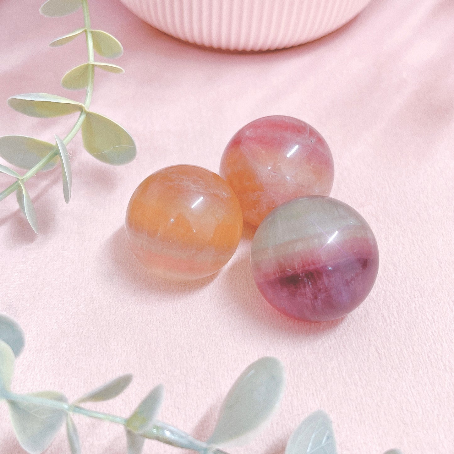 Candy Fluorite Sphere