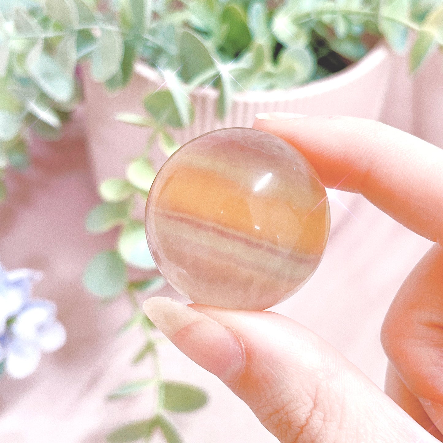 Candy Fluorite Sphere