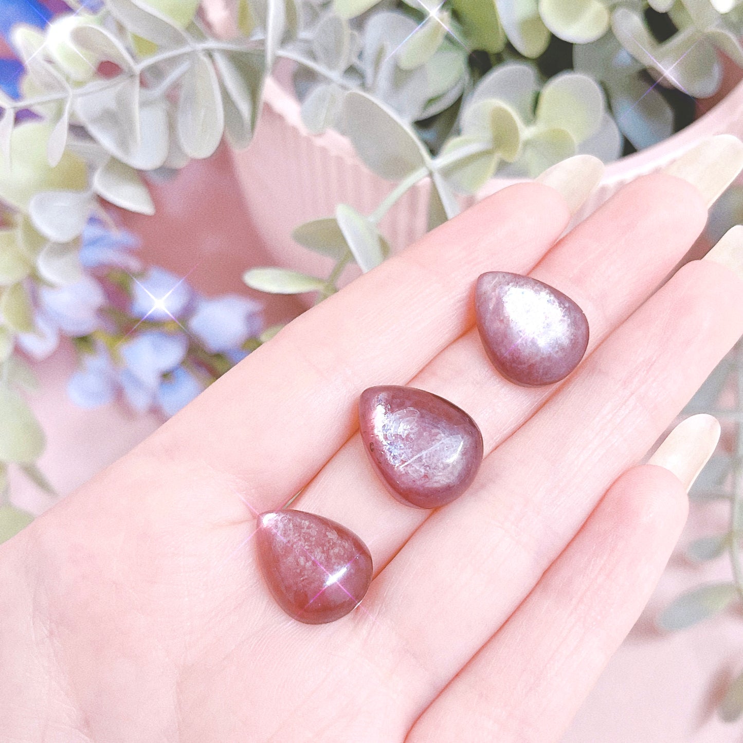 Lepidolite (Gem) Teardrop