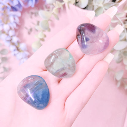 Rainbow Fluorite Tumble