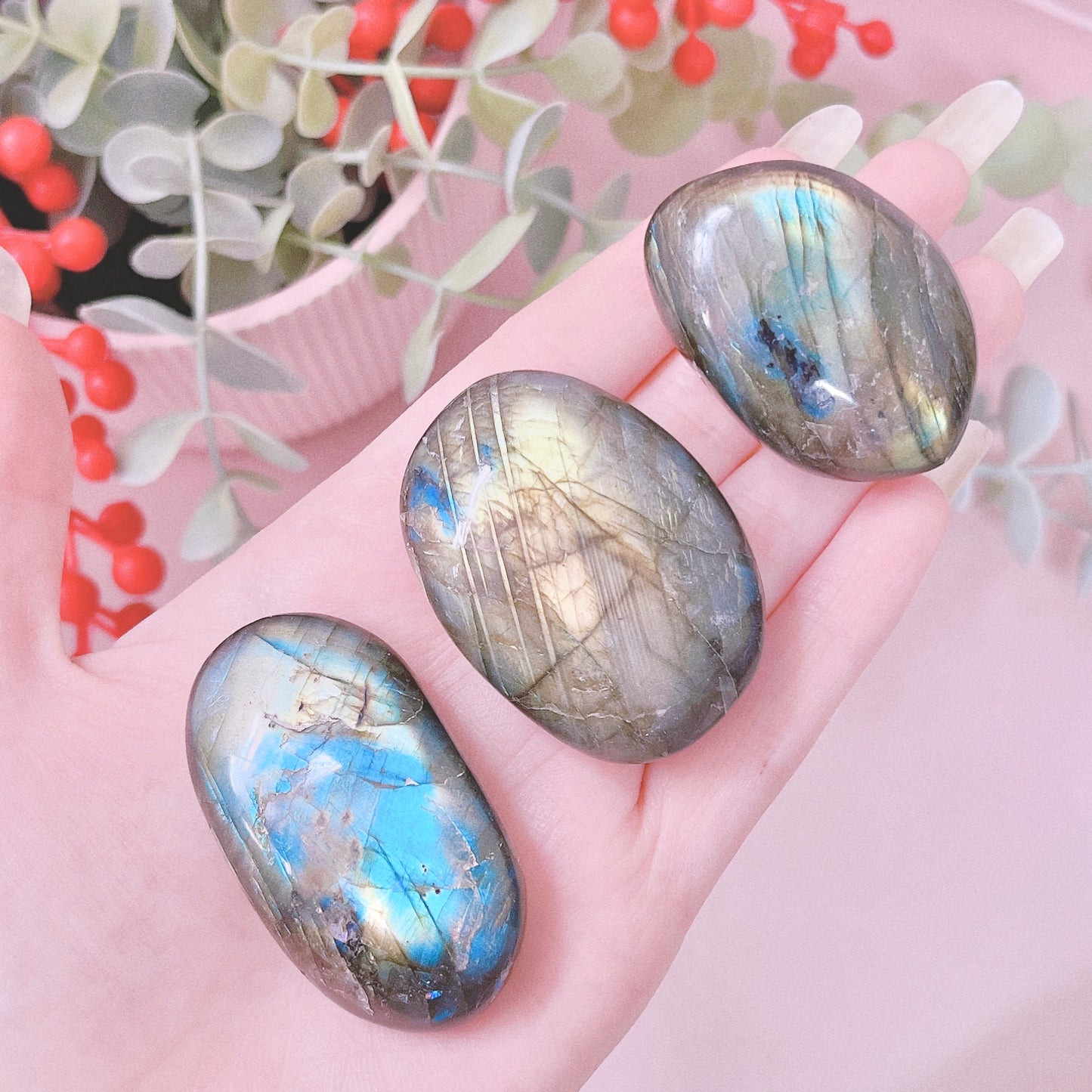 Labradorite Palmstone