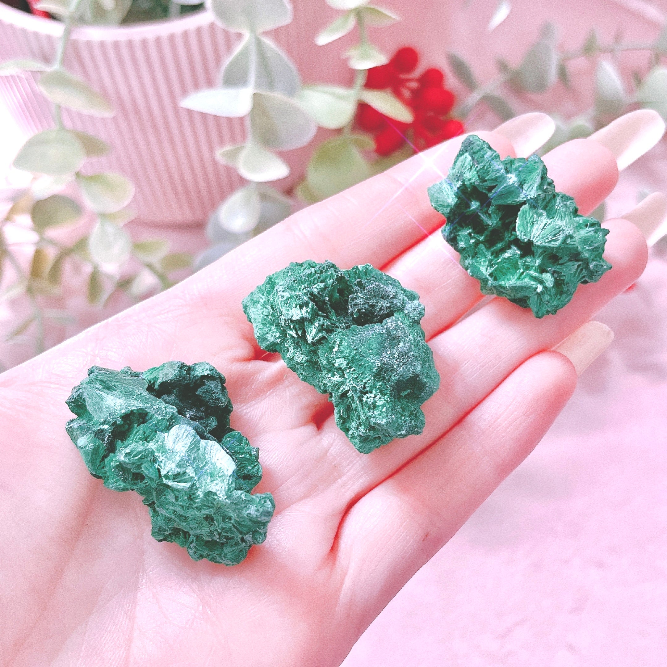 Velvet Malachite Natural – Love Potion Crystals