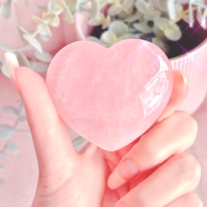 Rose Quartz Heart