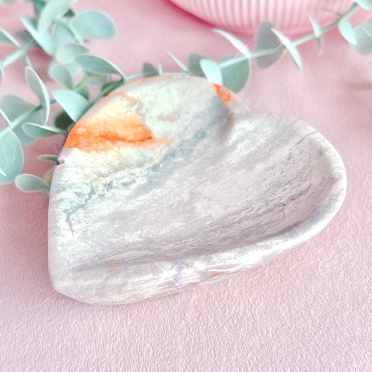 Ocean Jasper Heart Bowl