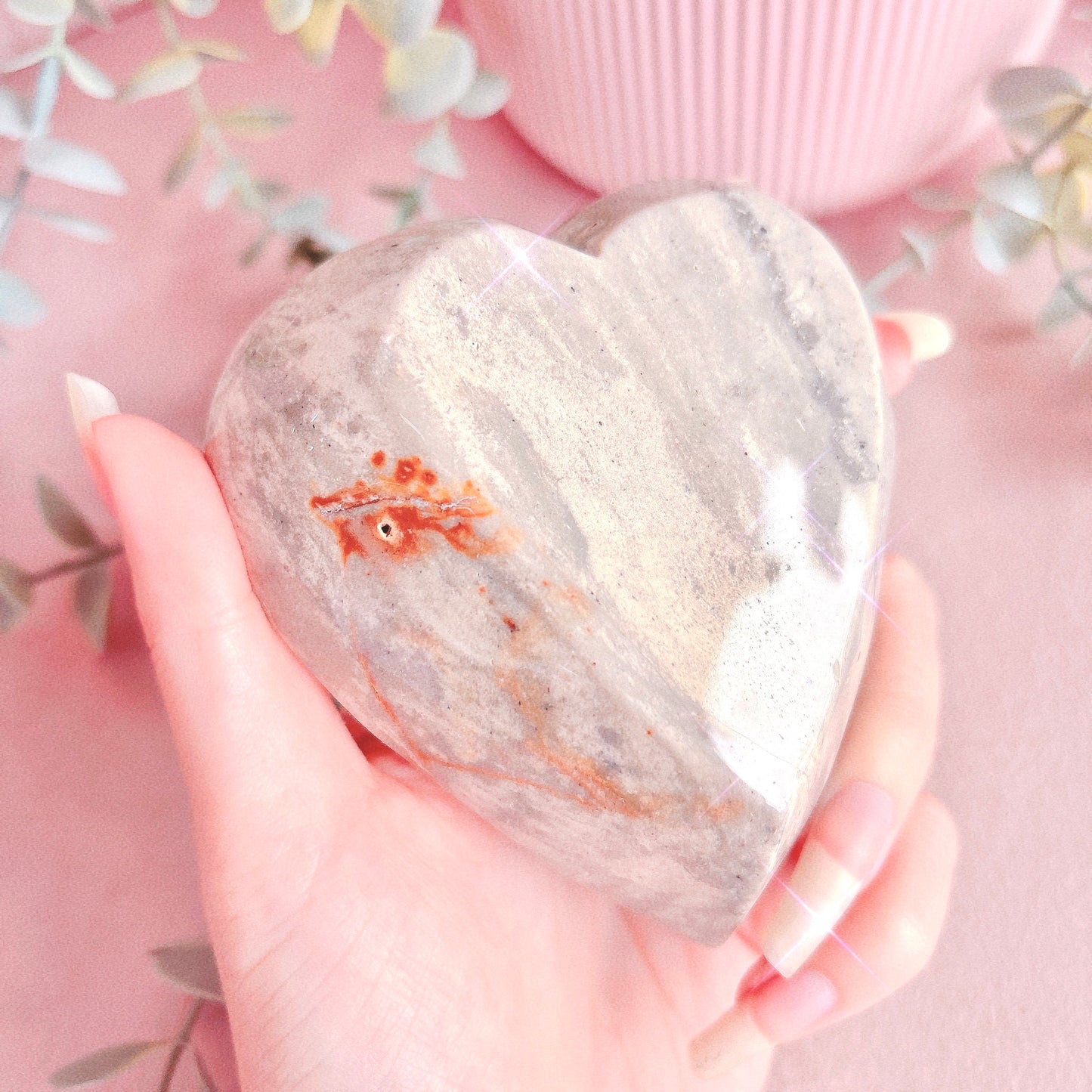 Ocean Jasper Heart Bowl