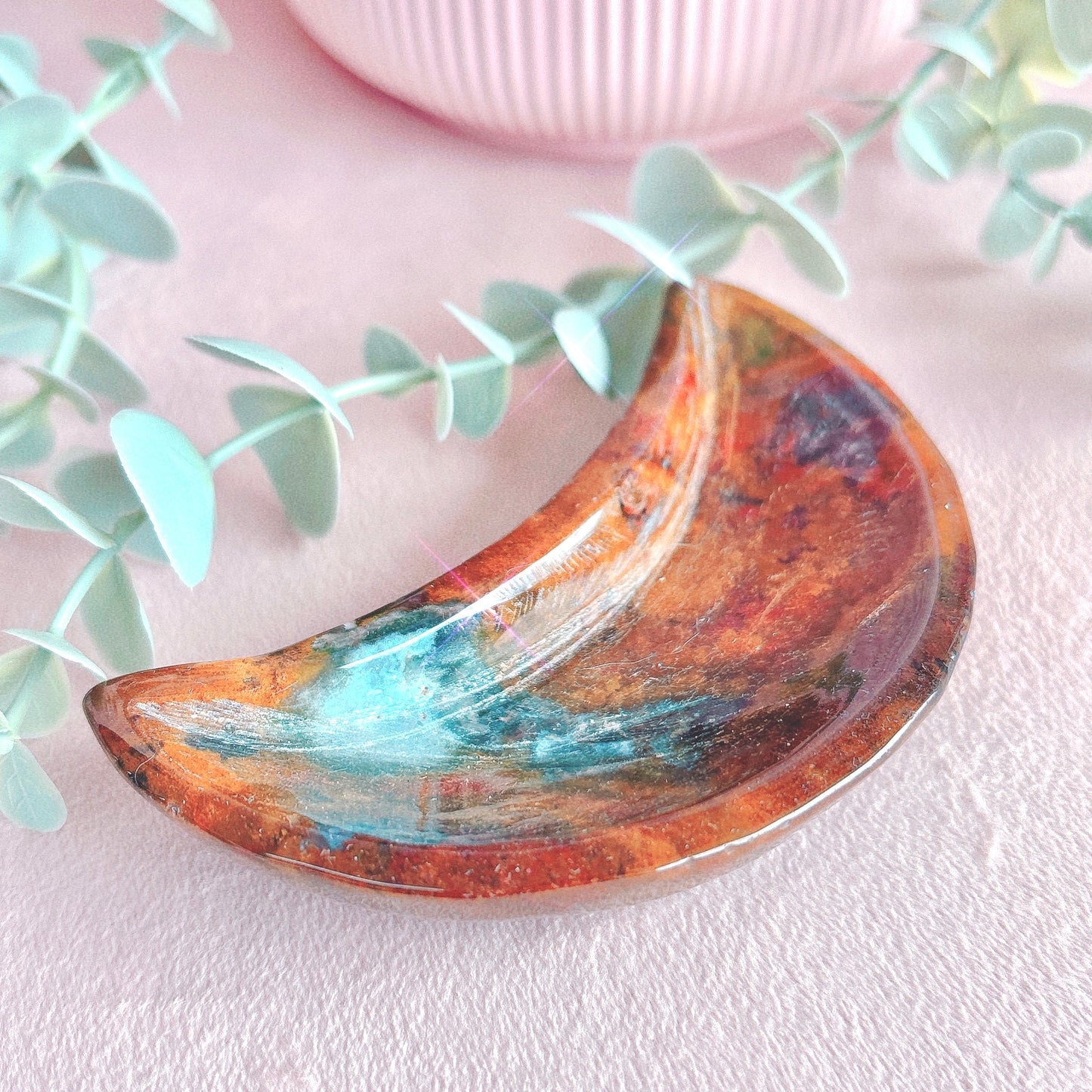 Ocean Jasper Moon Bowl