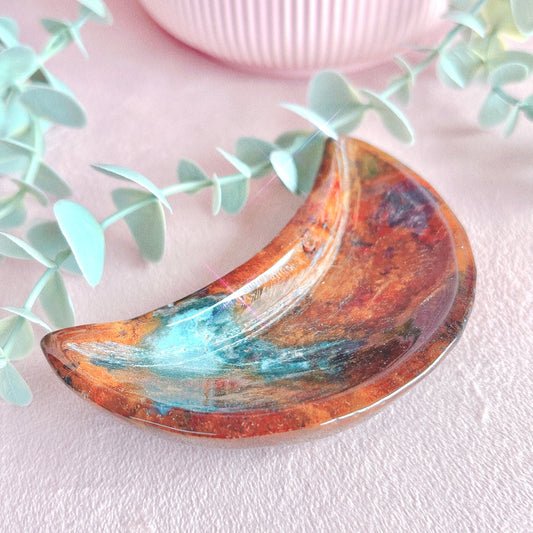 Ocean Jasper Moon Bowl