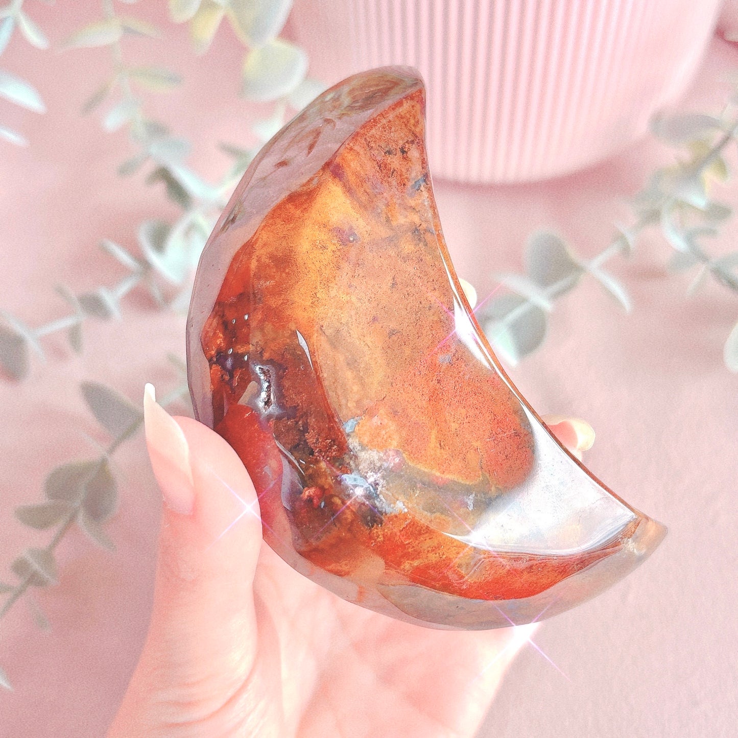 Ocean Jasper Moon Bowl