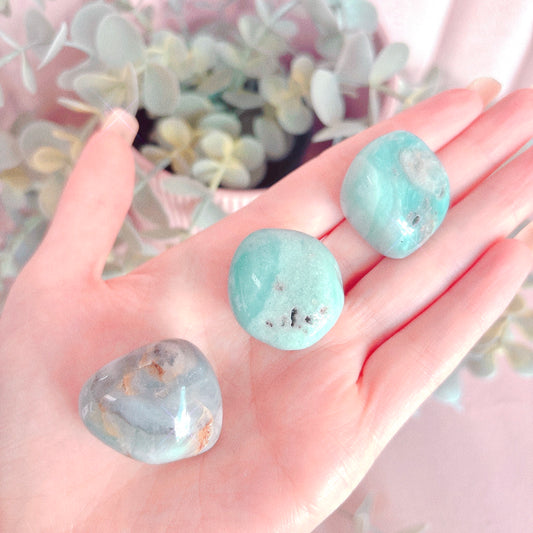 Sky Blue Quartz Tumble