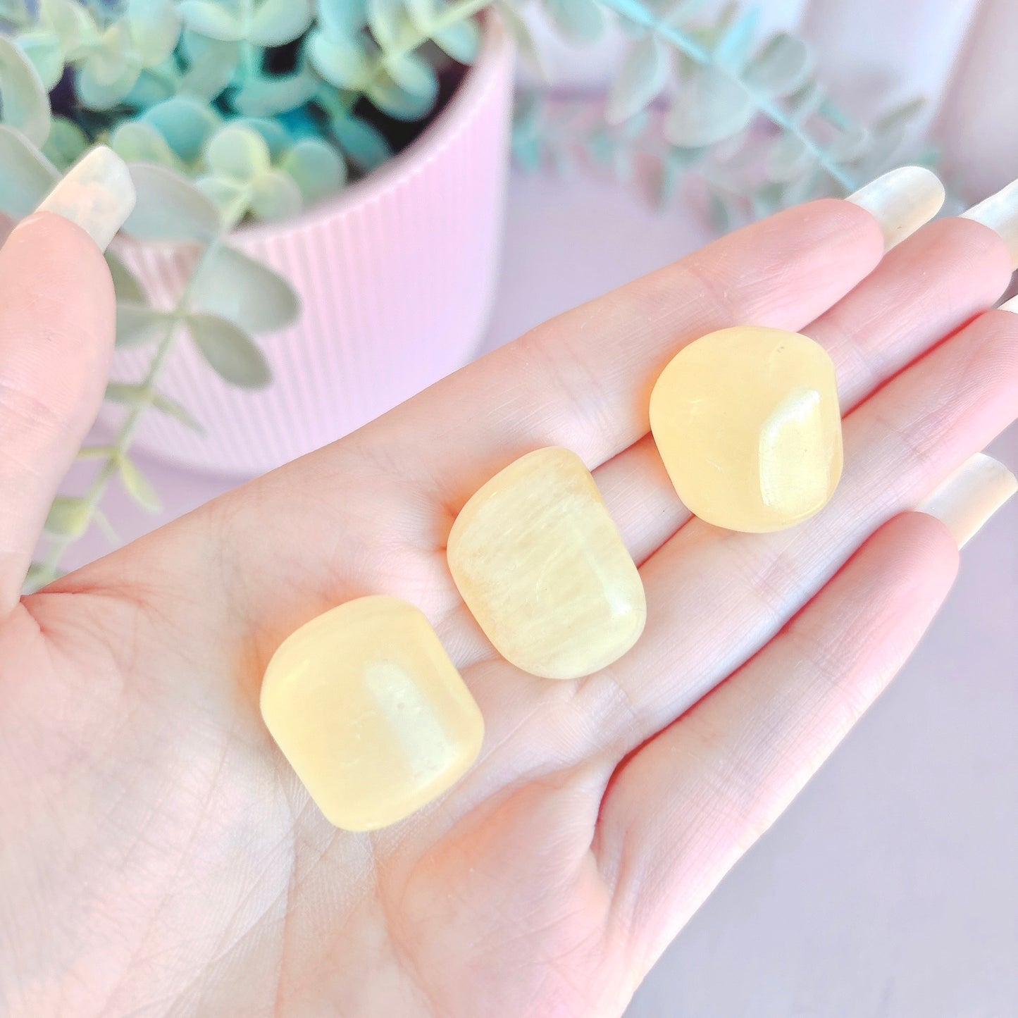 Lemon Calcite Tumble