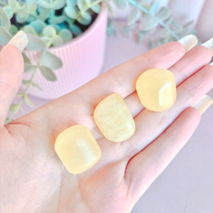 Lemon Calcite Tumble