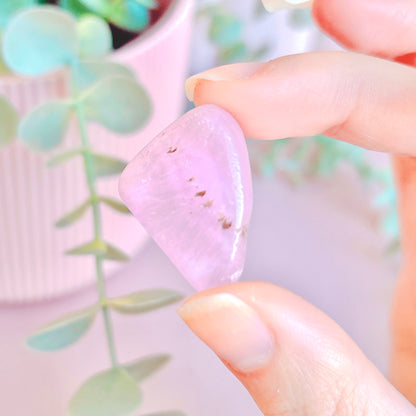 Pink Aragonite Tumble
