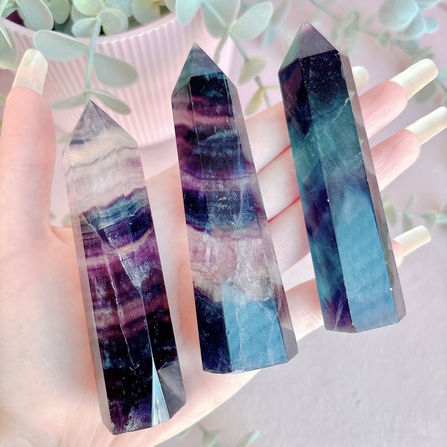 Rainbow Fluorite Tower