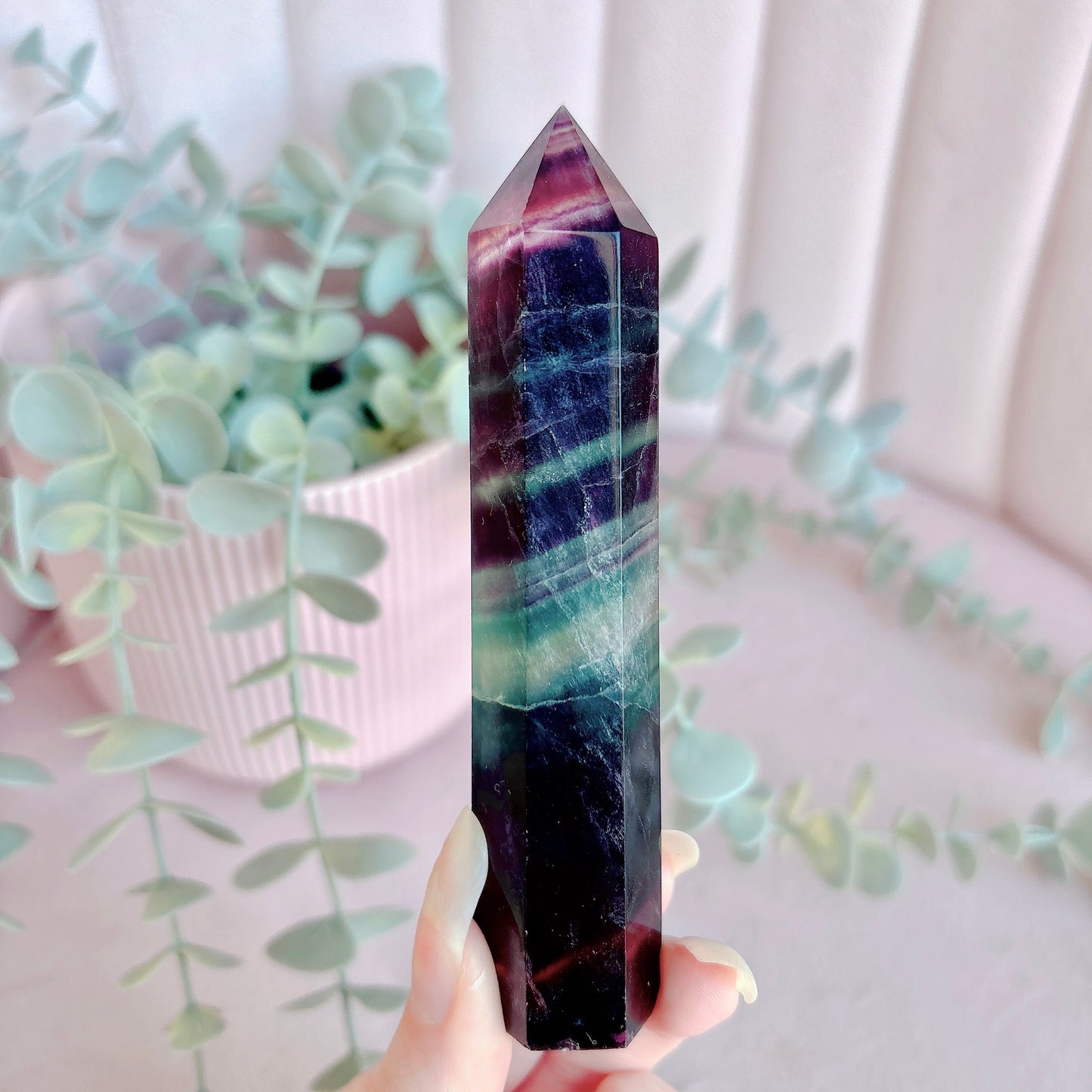 Rainbow Fluorite Tower