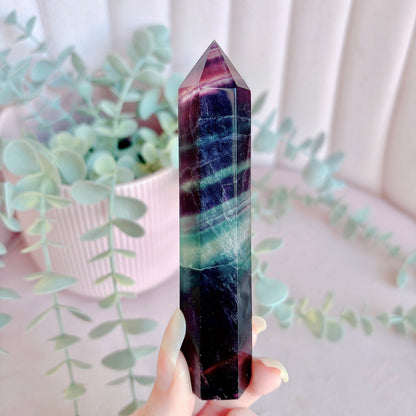 Rainbow Fluorite Tower