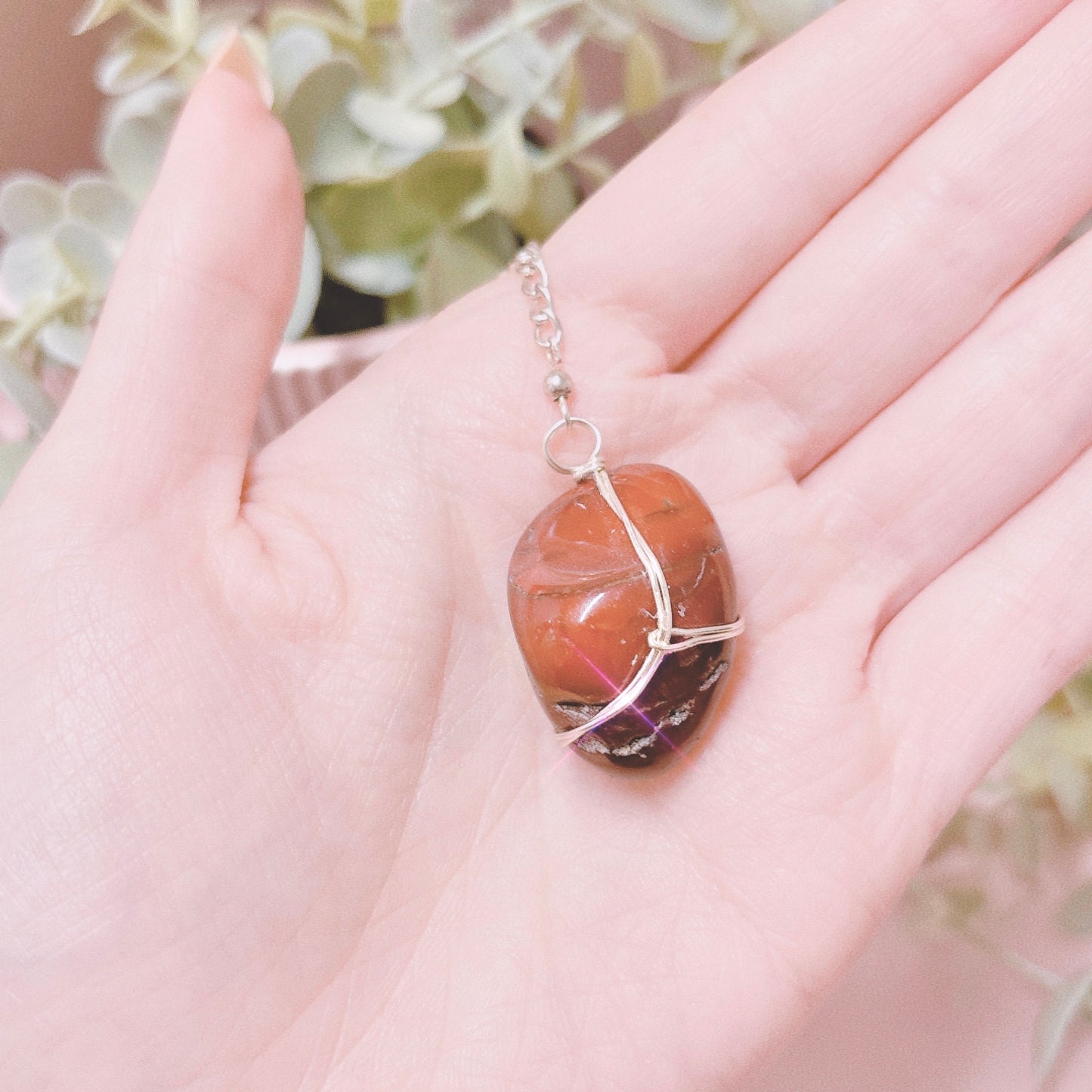 Carnelian Handmade Sun Catcher