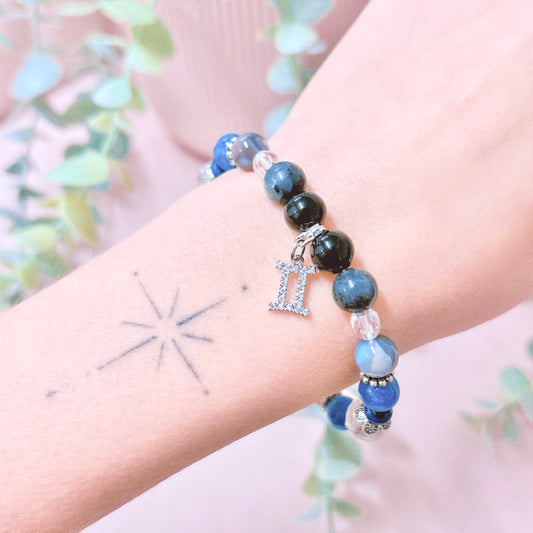 Gemini Zodiac Intention Bracelet - Medium