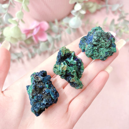 Azurite + Malachite Natural