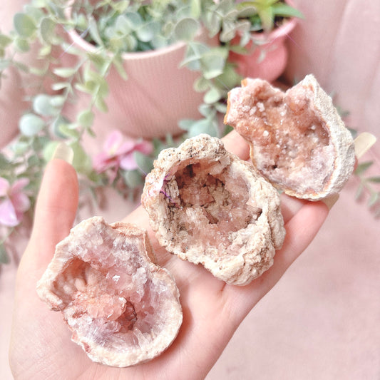 Pink 'Amethyst' Geode