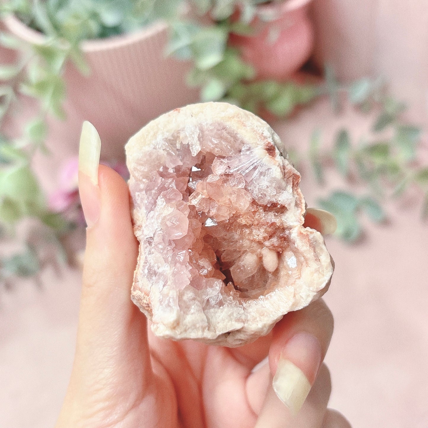 Pink 'Amethyst' Geode