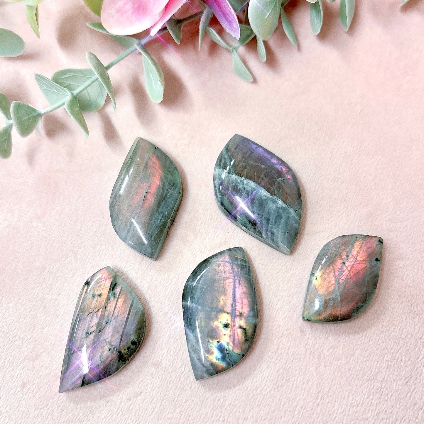 Sunset Labradorite Cabochon