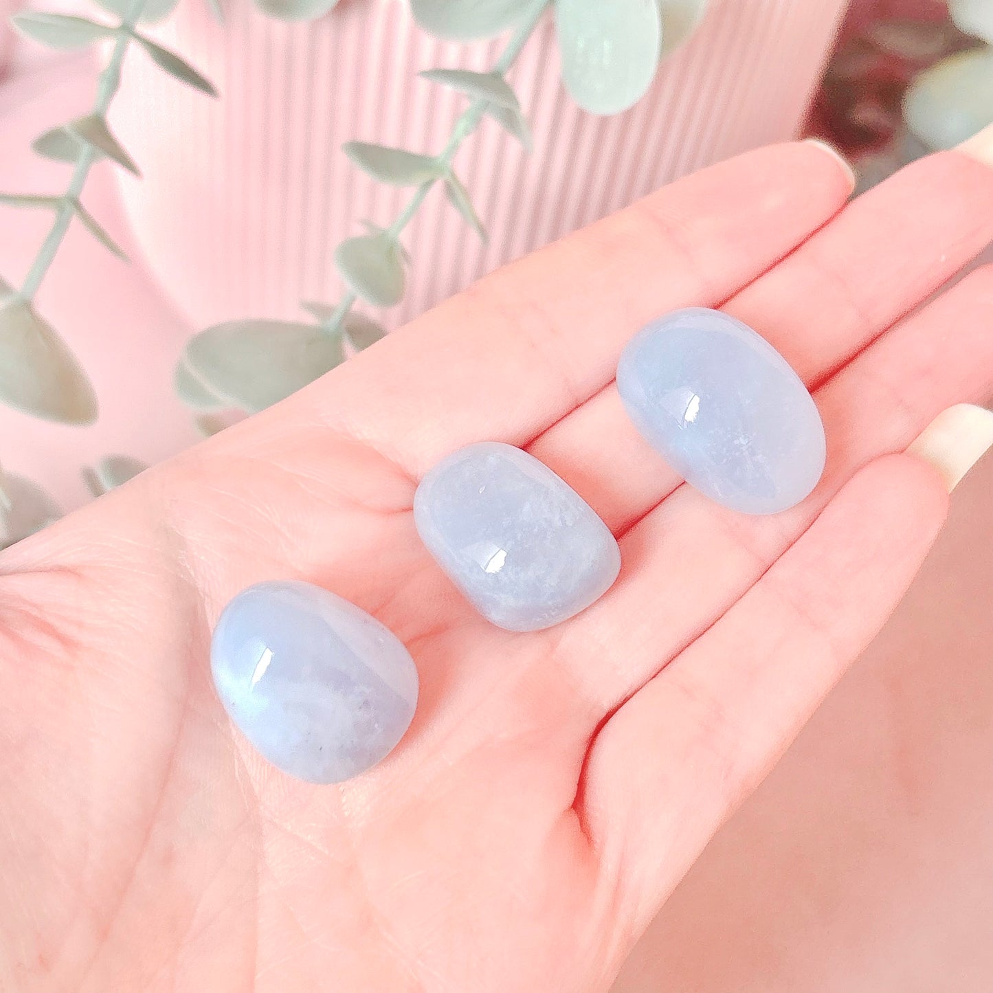 Blue Chalcedony Tumble