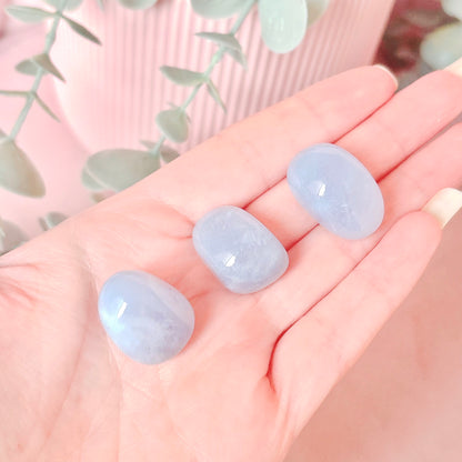 Blue Chalcedony Tumble