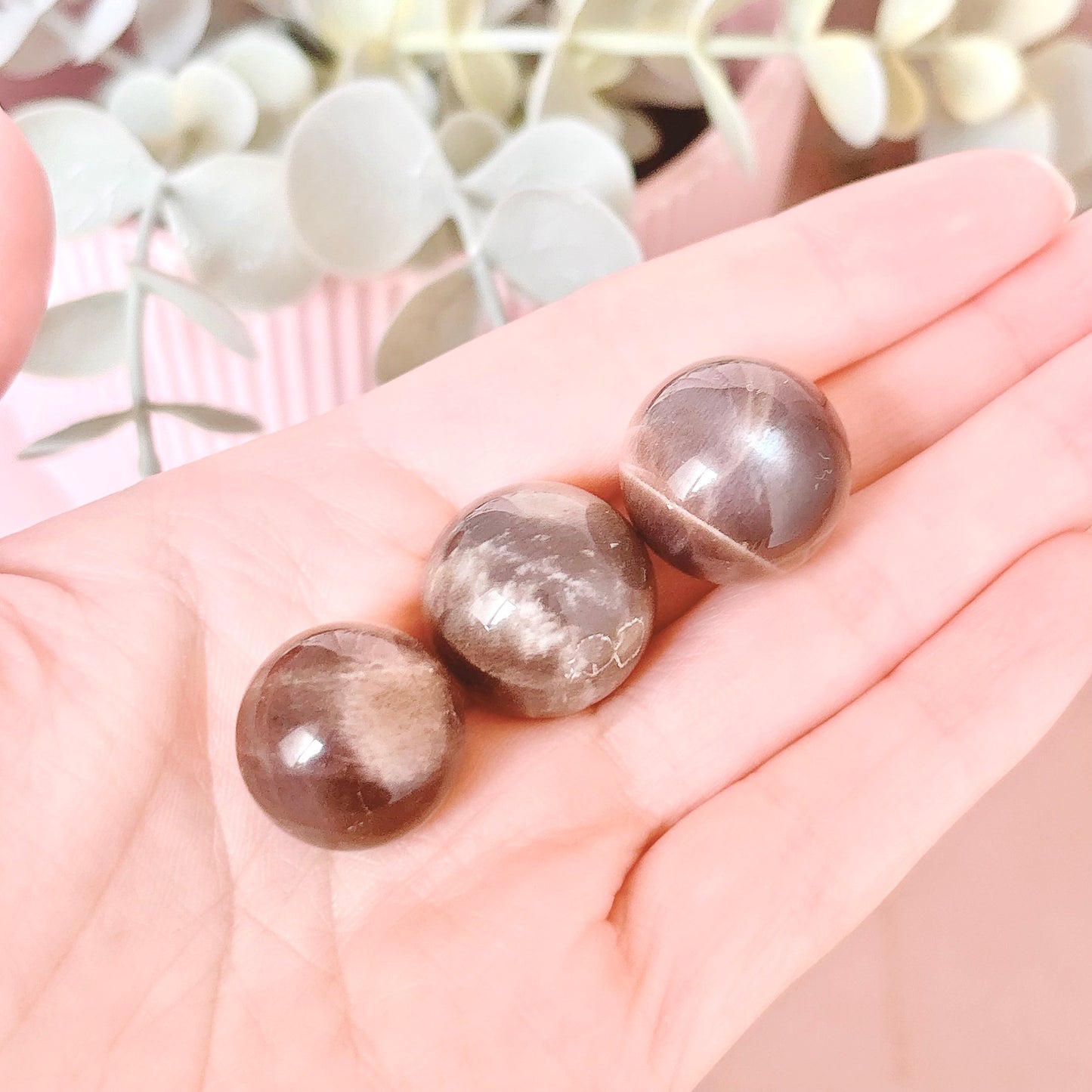 Black Moonstone Sphere
