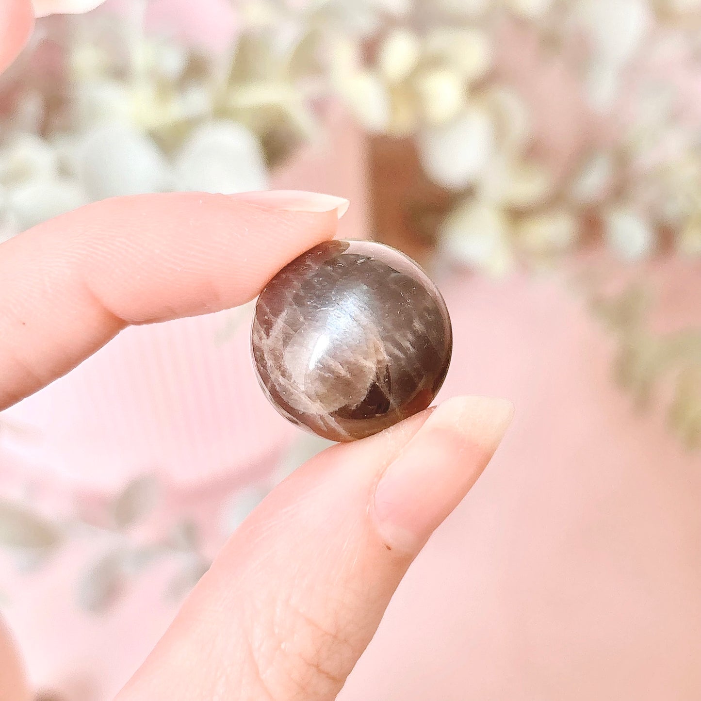 Black Moonstone Sphere