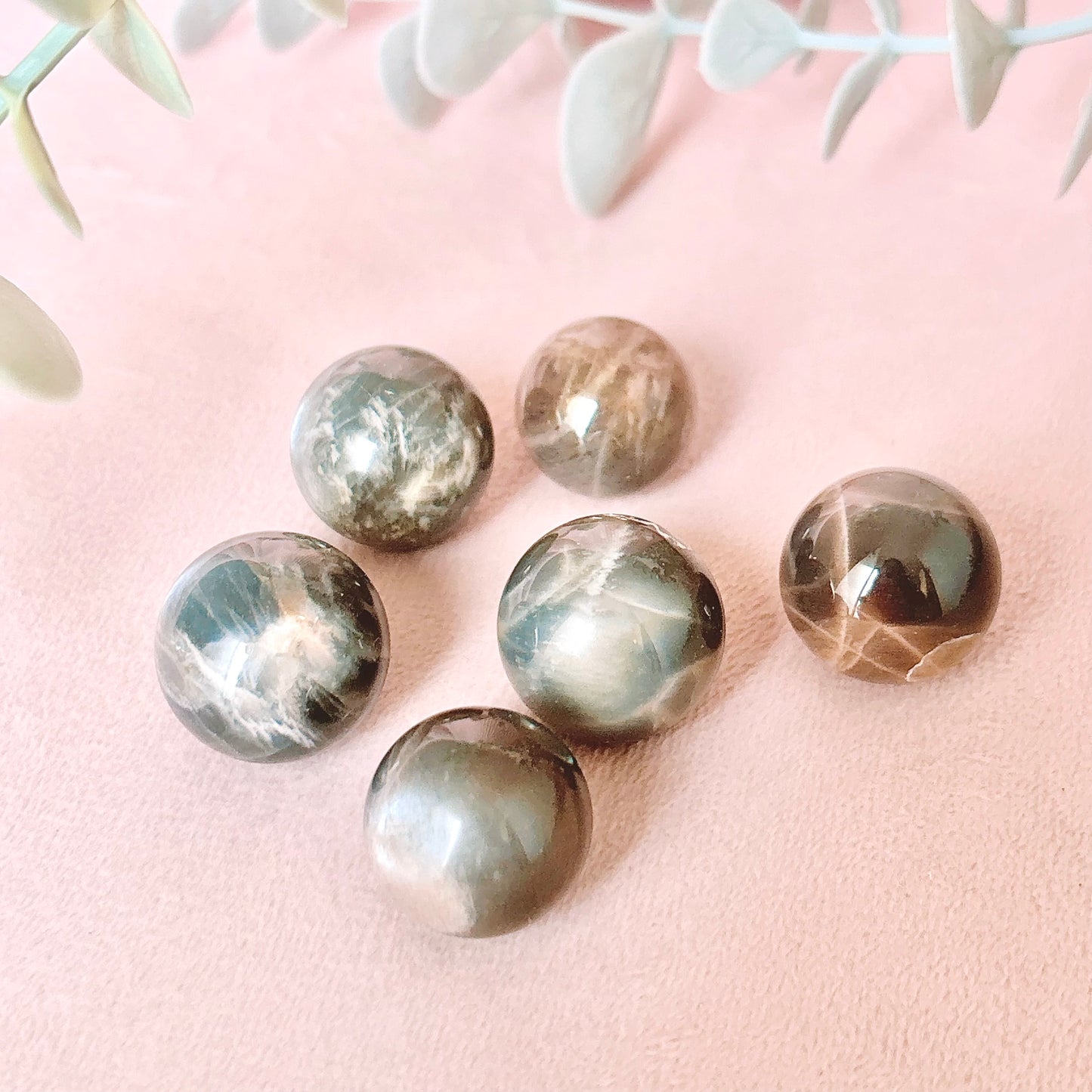 Black Moonstone Sphere