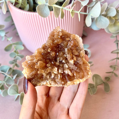 Natural Citrine Cluster