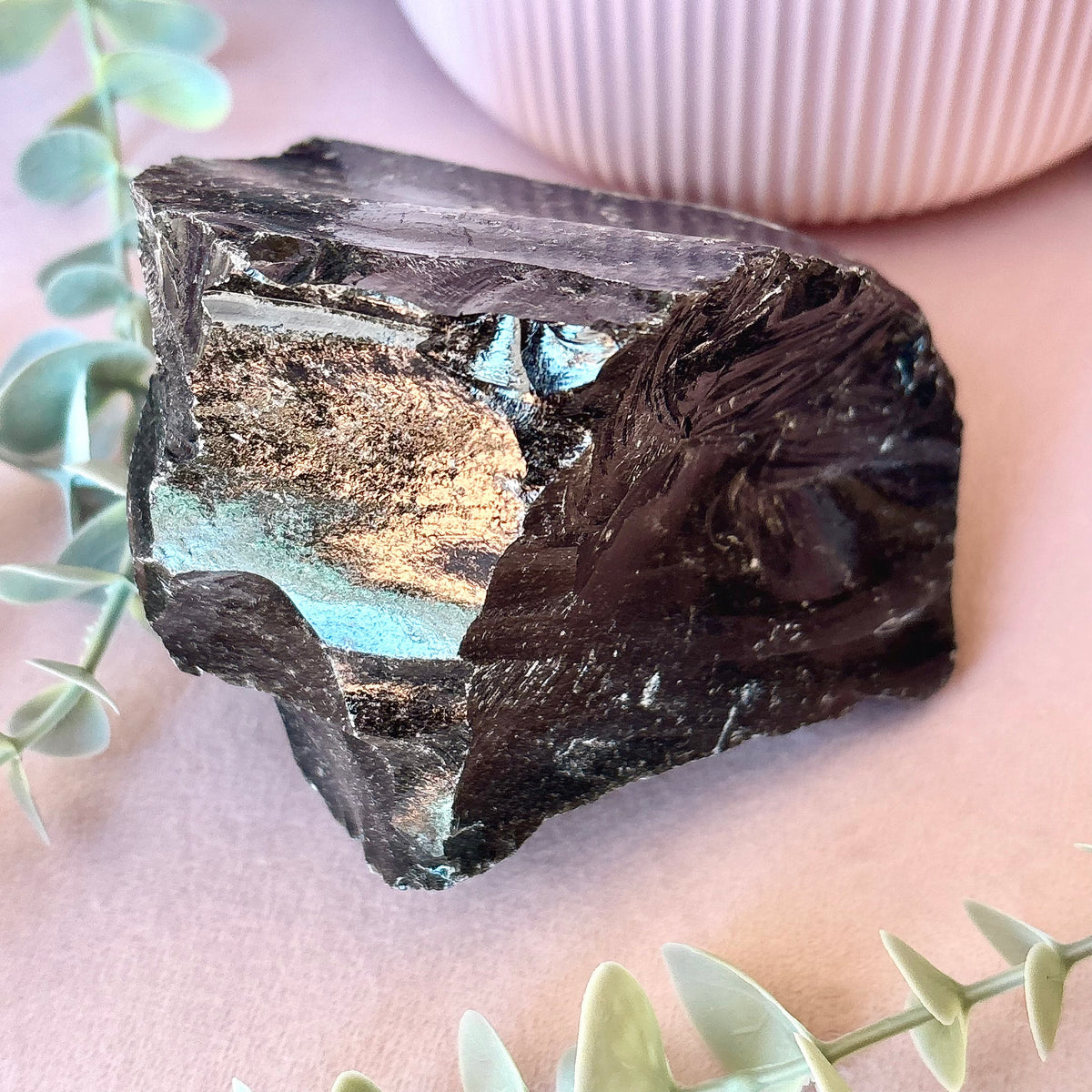 Black Obsidian Natural - Large