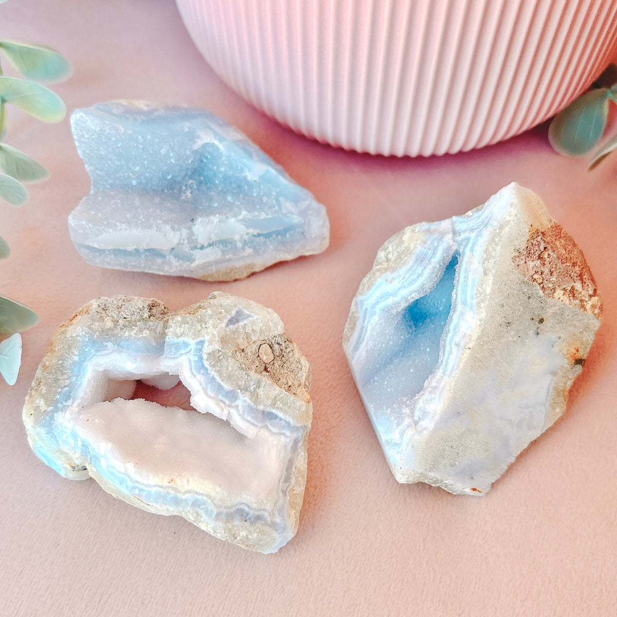Blue Lace Agate Raw