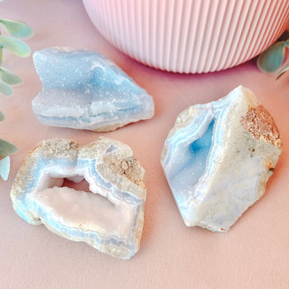 Blue Lace Agate Raw
