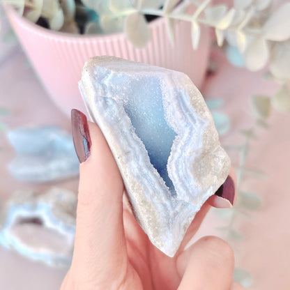 Blue Lace Agate Raw