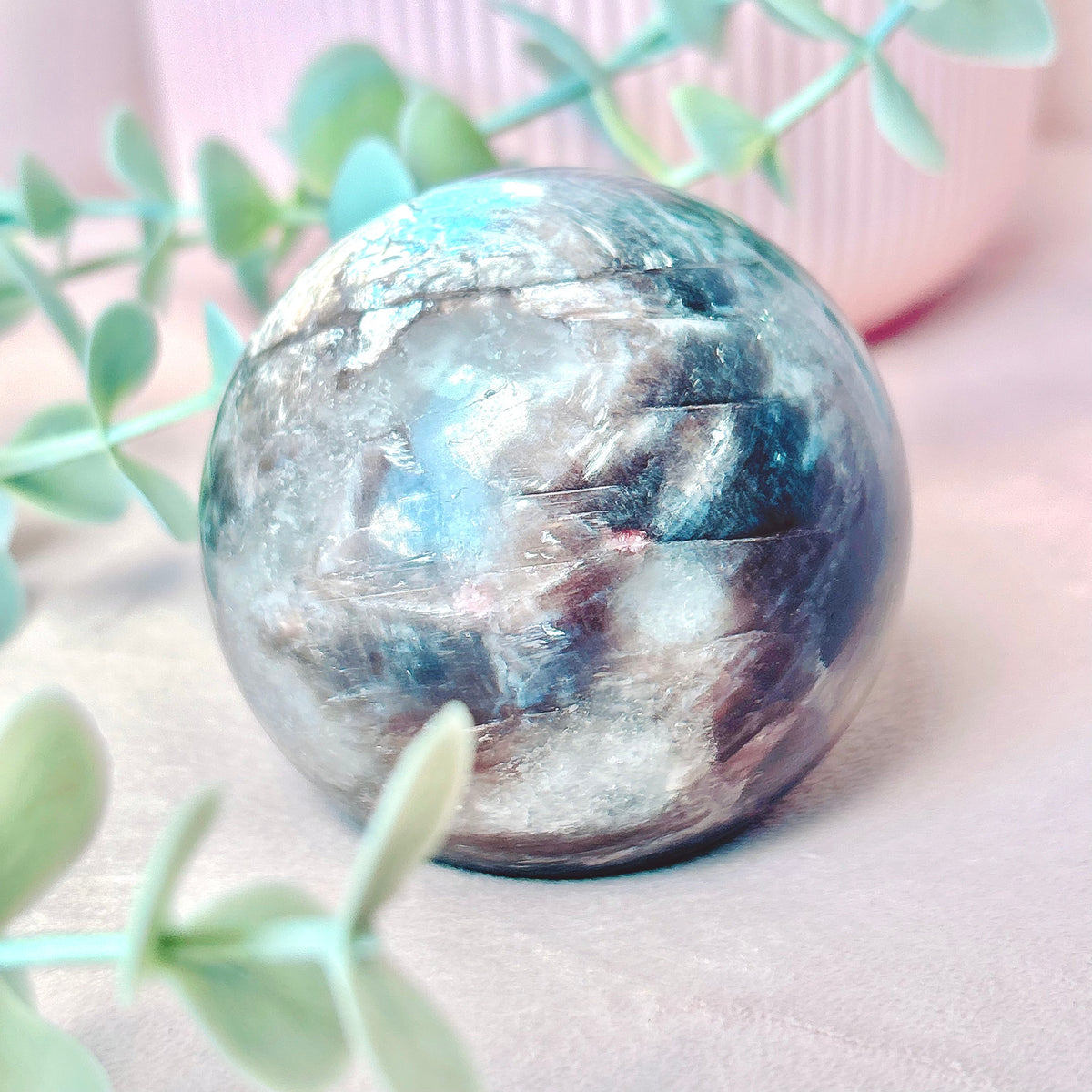 Lepidolite (Gem) Sphere