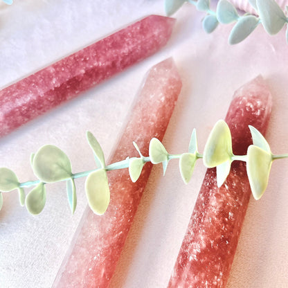 Strawberry Quartz Tower