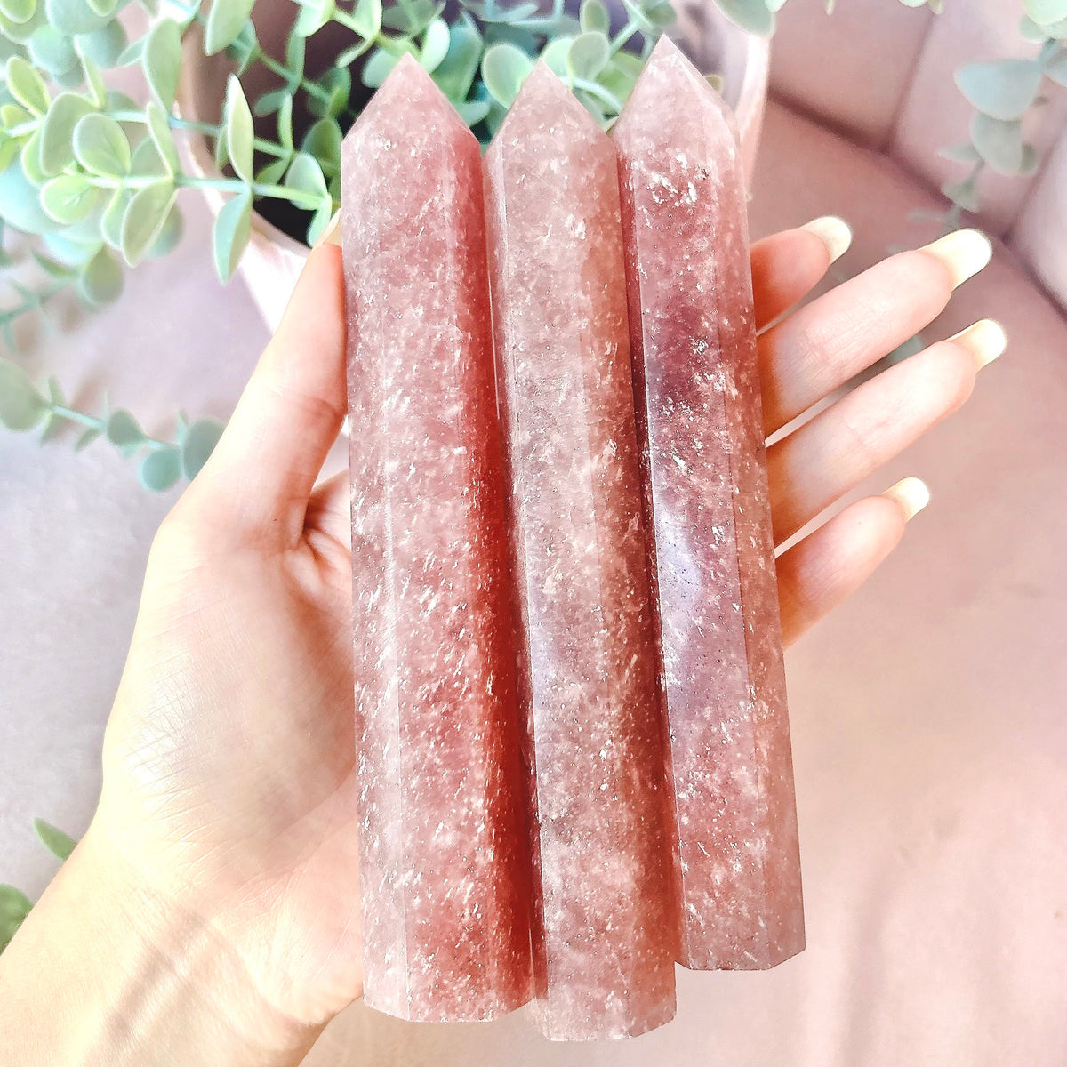 Strawberry Quartz Tower