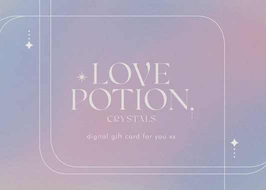 Love Potion Crystals - E-Gift Card