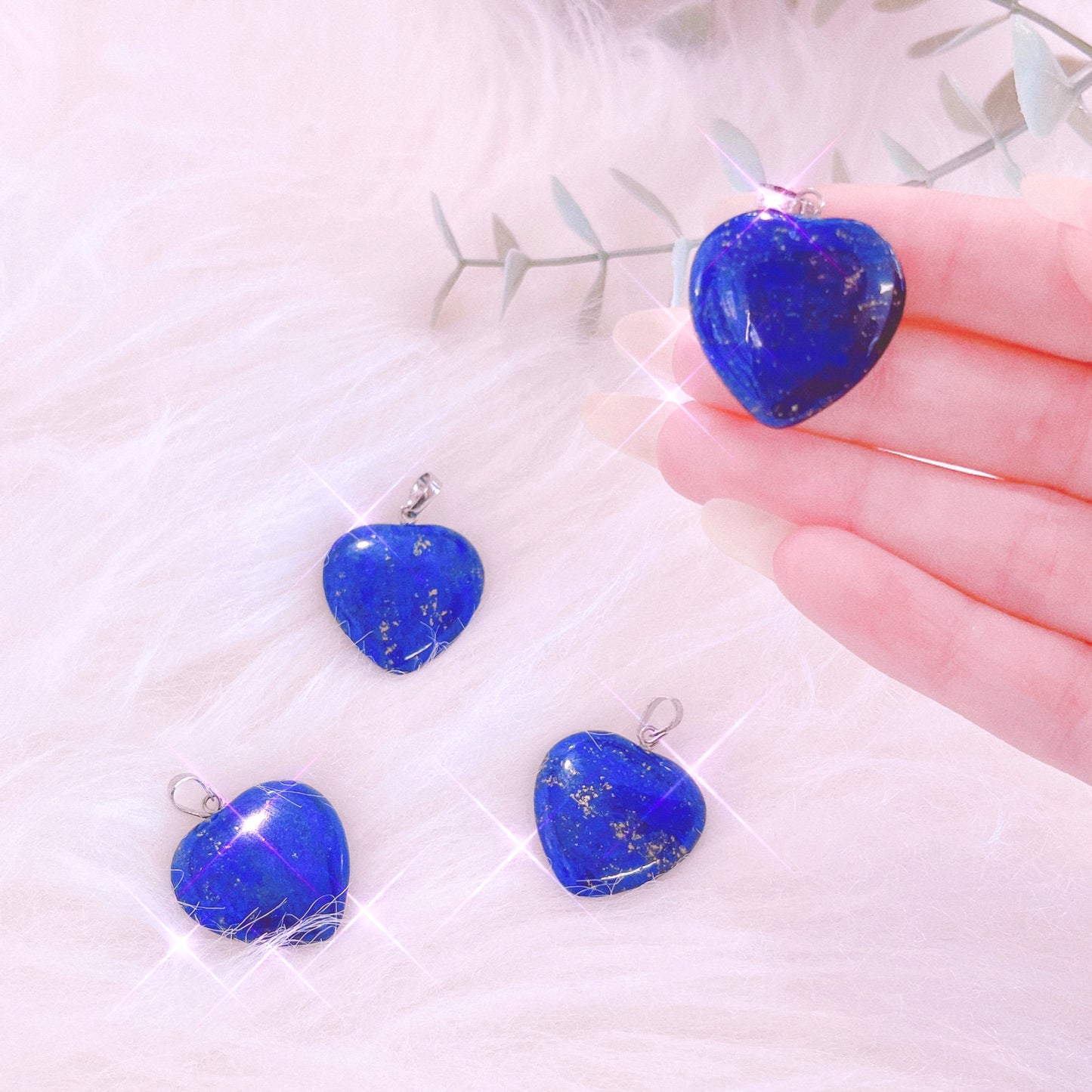 Lapis Lazuli Heart Pendant