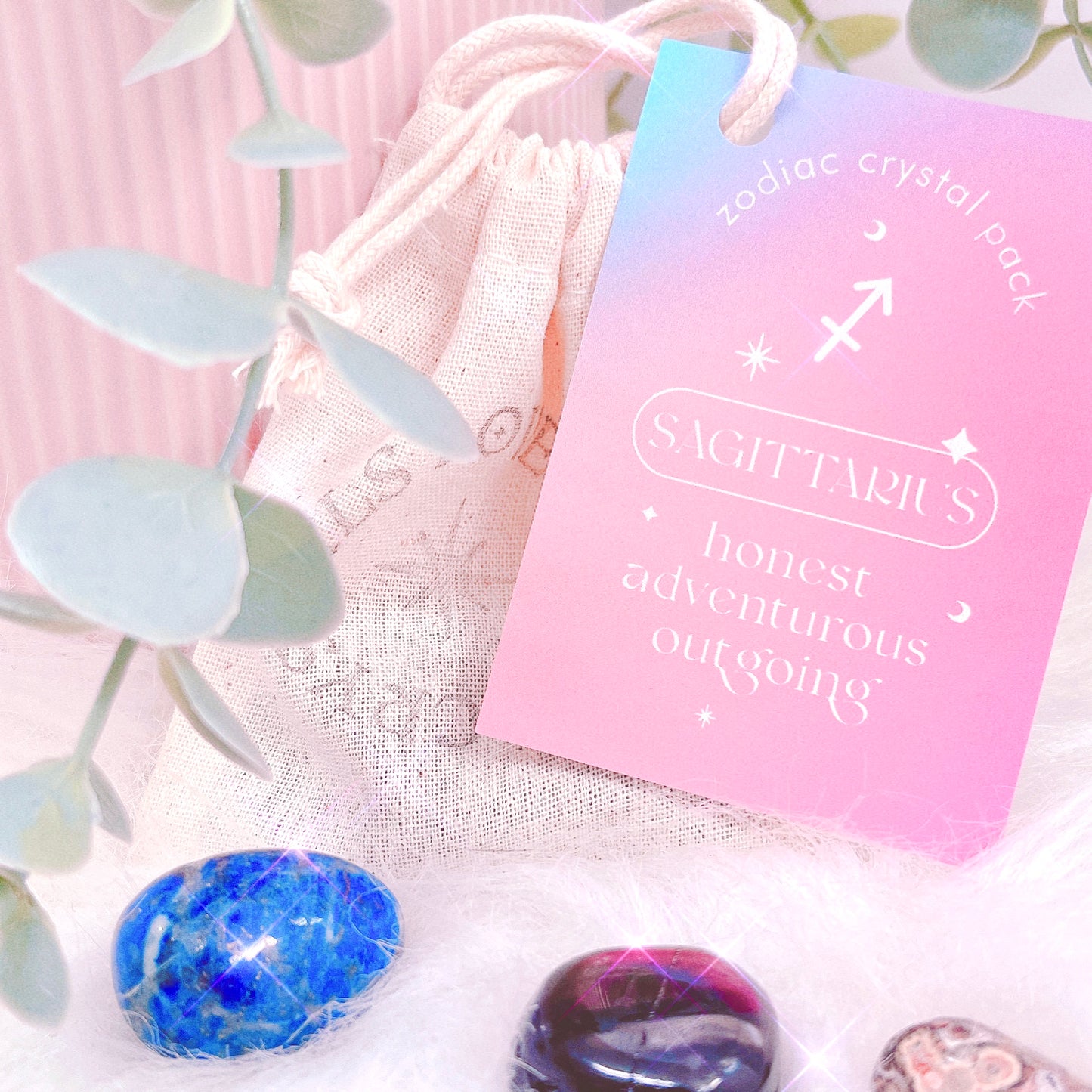 Sagittarius - Zodiac Tumbled Crystal Pack