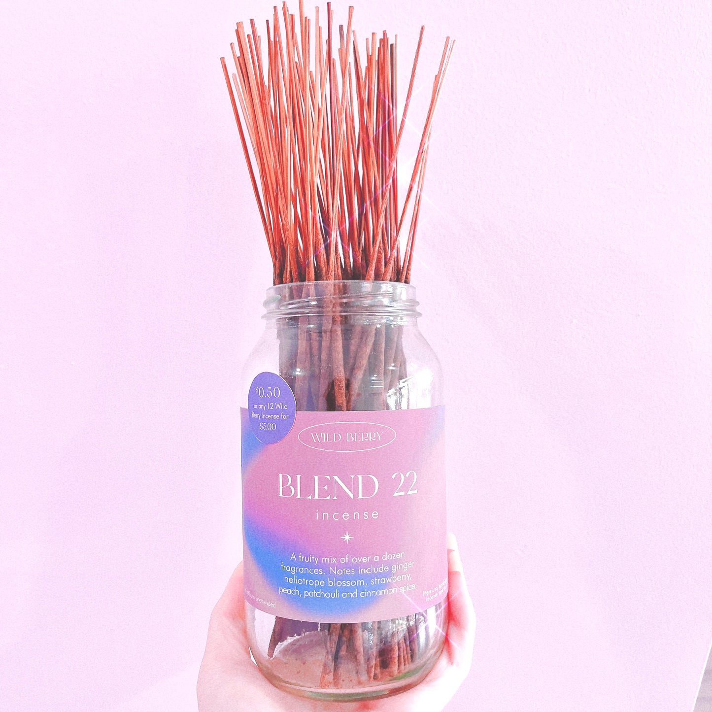 Wild Berry Incense Stick - Blend 22