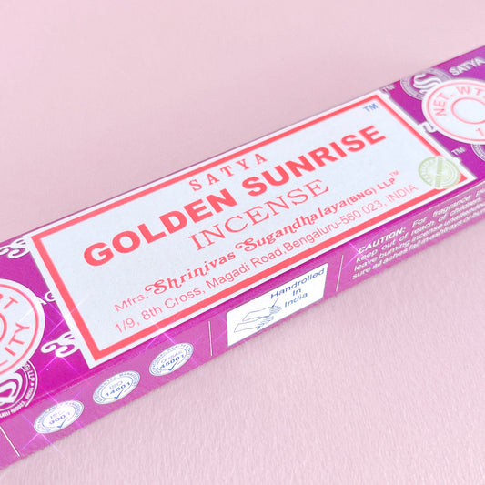 Satya Incense - Golden Sunrise 15g