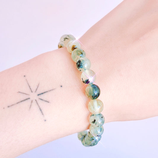 Prehnite 8mm Bracelet