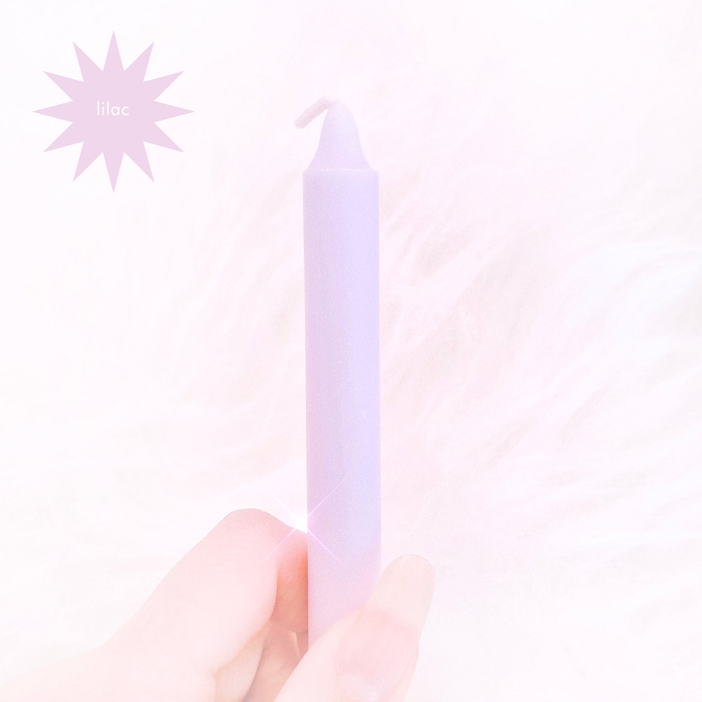 lilac wish candle