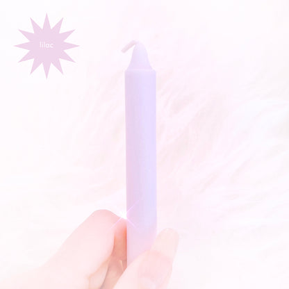 lilac wish candle