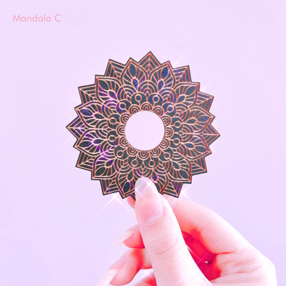 Mandala Collection - Wood Sphere Holders