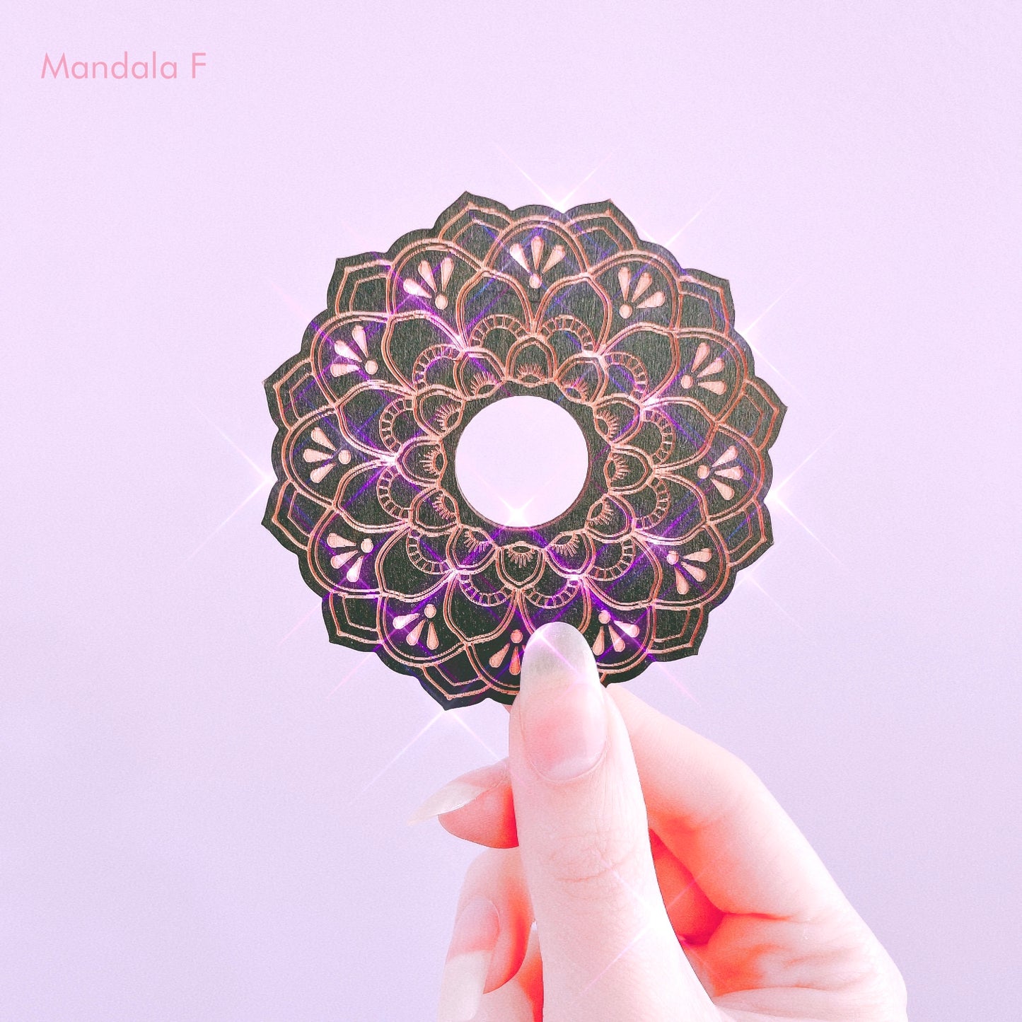 Mandala Collection - Wood Sphere Holders